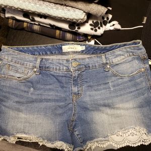 Torrid Jean shorts